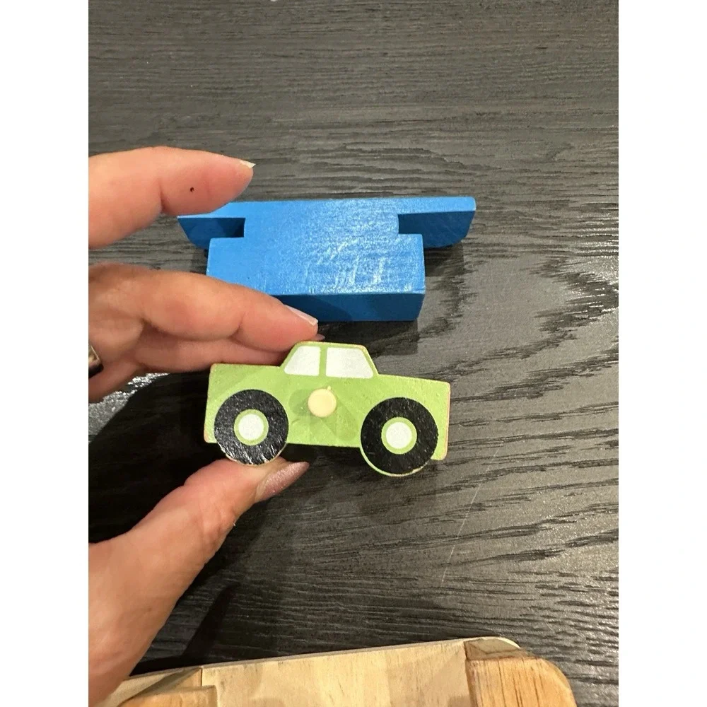 Stack‎ & Count Wooden Parking Garage with 10 Cars By Mellisa And Doug